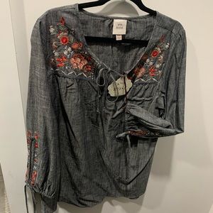 Blouse, 3/4 Sleeve